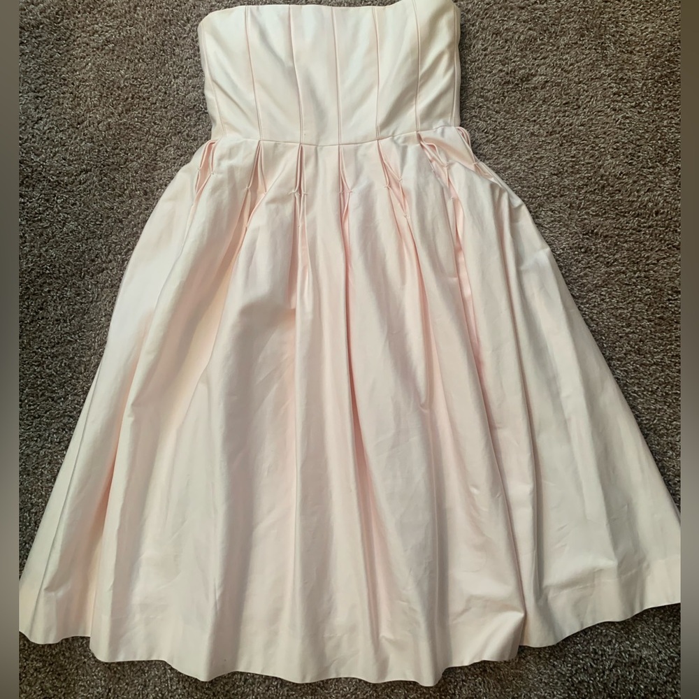 Baby Pink Pleated Calvin Klein Dress
